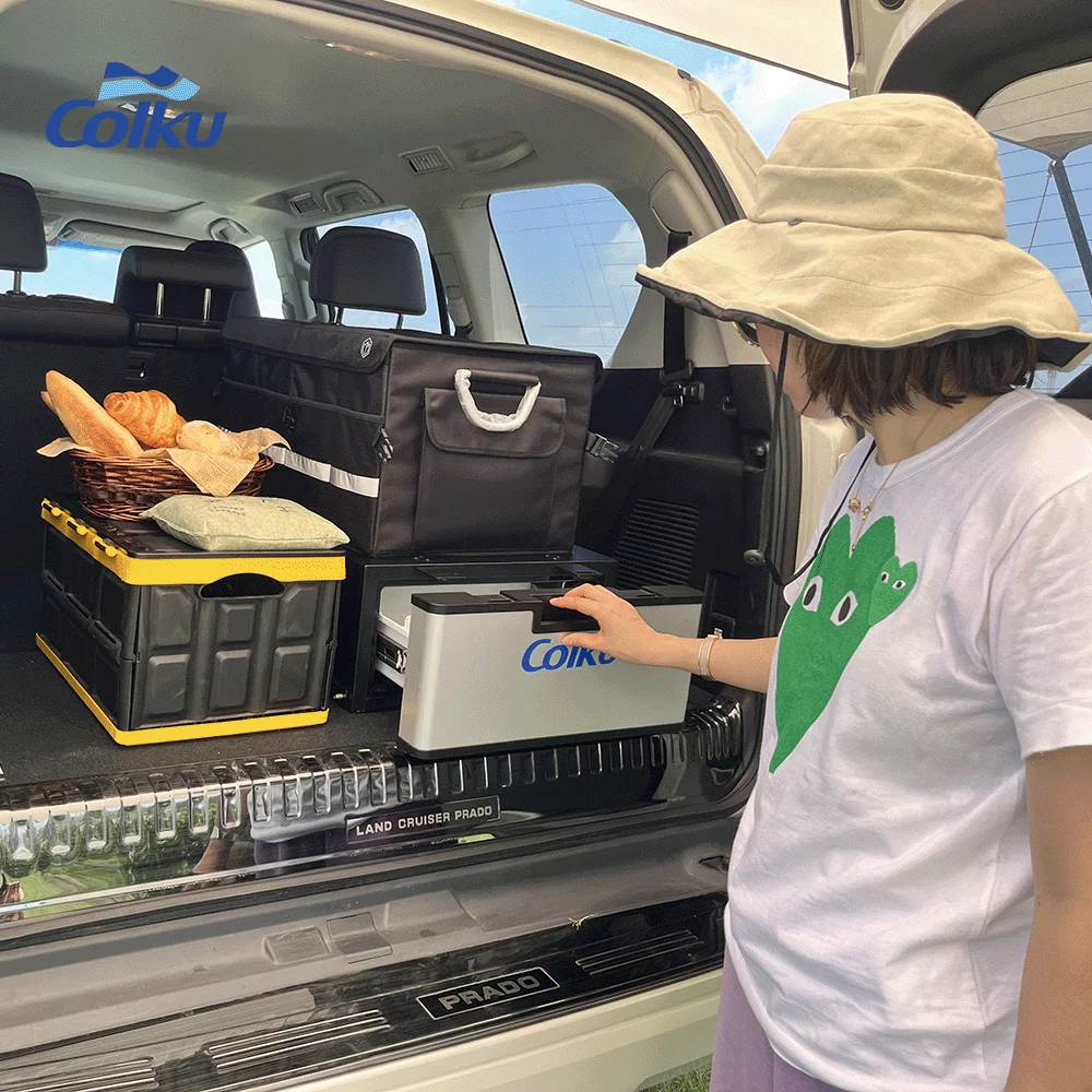 Colku DC-23DR Быстрое охлаждение 23L Мини-автомобильный холодильник 12 В Тип ящика Морозильная камера для лагеря (art.: 3920cd5270907) - 3920cd5270907