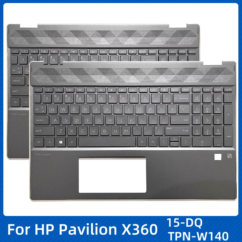 Новинка для ноутбука HP Pavilion X360 15-DQ TPN-W140 оригинальная верхняя крышка упора рук с