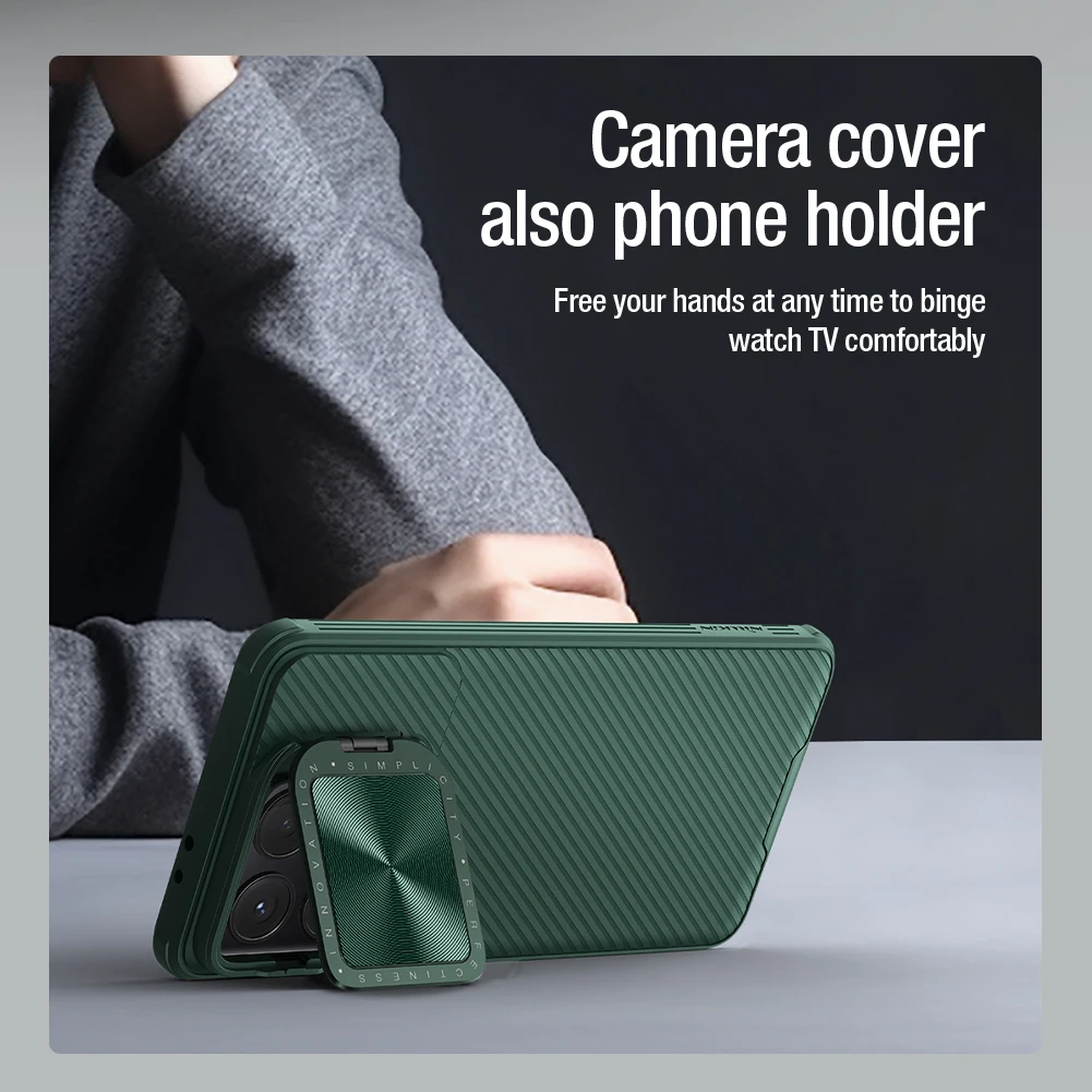 Чехол для Xiaomi Poco F6 Pro чехол Redmi K70 NILLKIN CamShield Prop точная пластина с