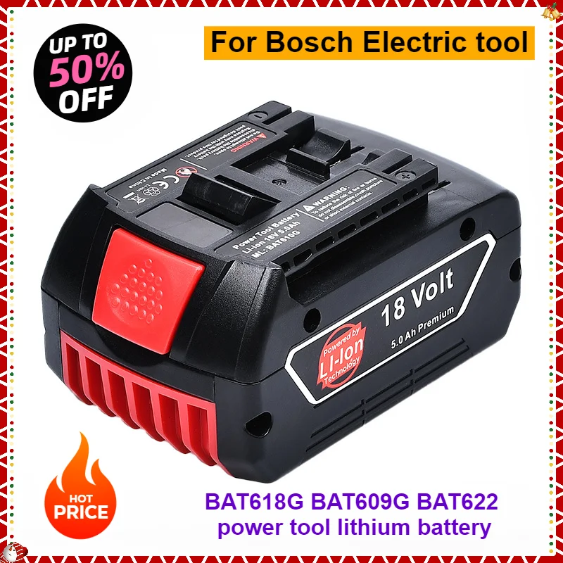 Сменный аккумулятор 18 В 9 0 Ач для Bosch BAT618G BAT609G BAT622 GBA18V80