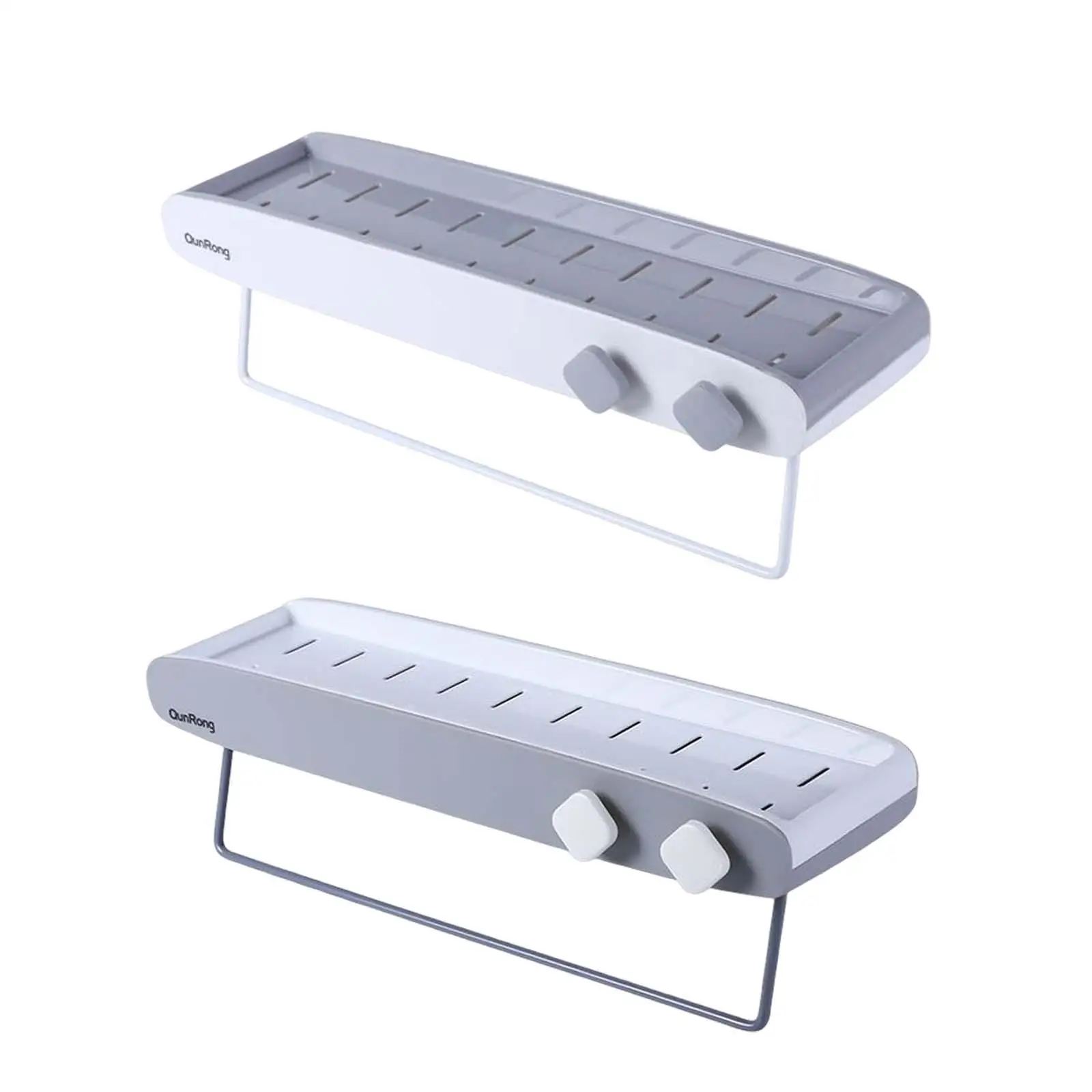 

Полка для ванной комнаты, стеллаж для хранения, настенный органайзер с держателем для полотенец, настенный