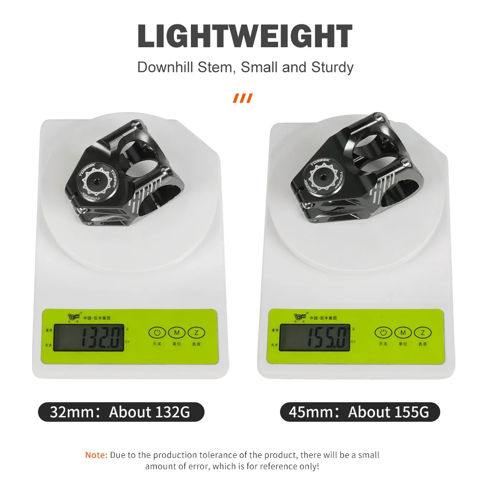 Кронштейн для горного велосипеда TOSEEK ST007 Сверхлегкий высокопрочный короткий из