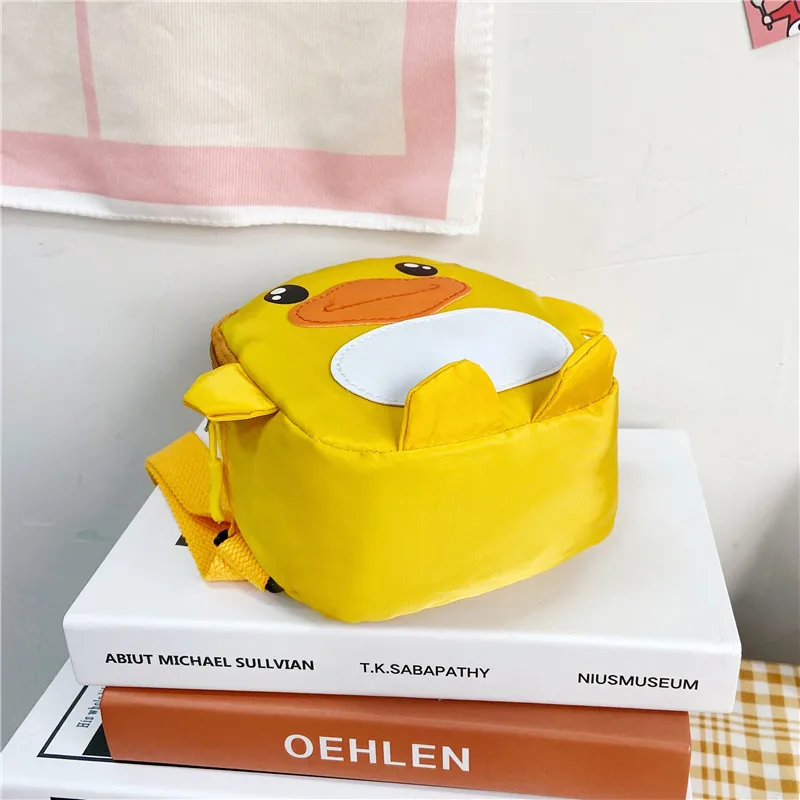 New In Handbag Kindergarten Cute Things For Girls Messenger Bag Kids Bags Versatile Daily Life Nylon Cartoon Duckling Children