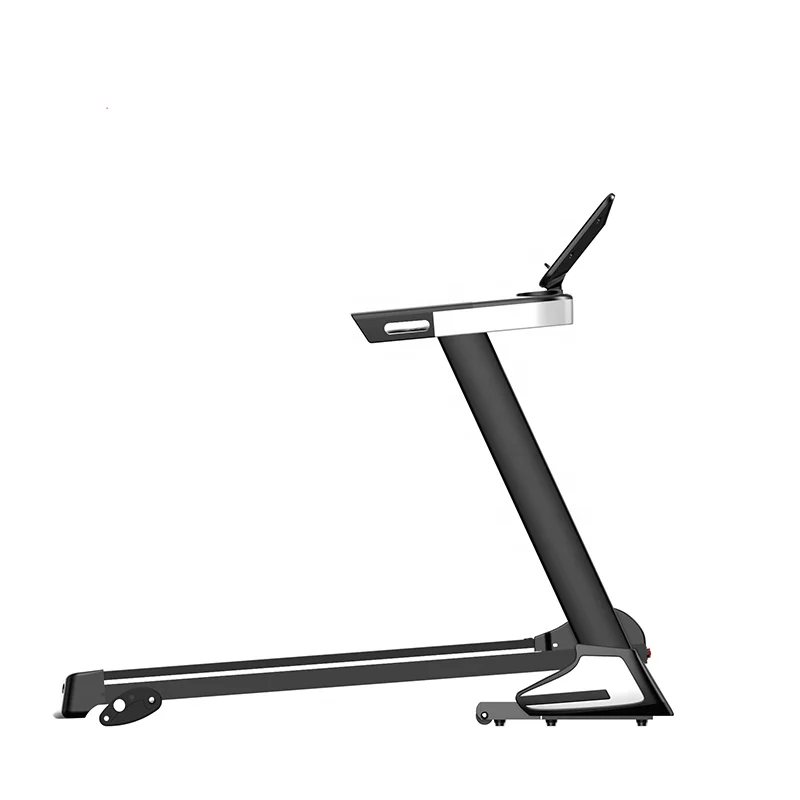 Домашняя амортизирующая беговая дорожка с высоким мотором и функцией сердечного