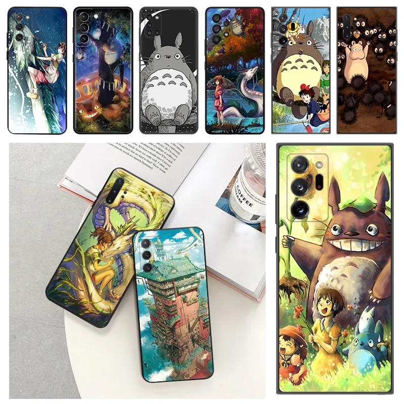 

Silicone Phone Case for Samsung M54 A24 S8 M30S M11 M21 M31 M01 M51 M32 M12 M04 M62 M22 M52 M23 M33 M53 M13 Spirited Away Cover