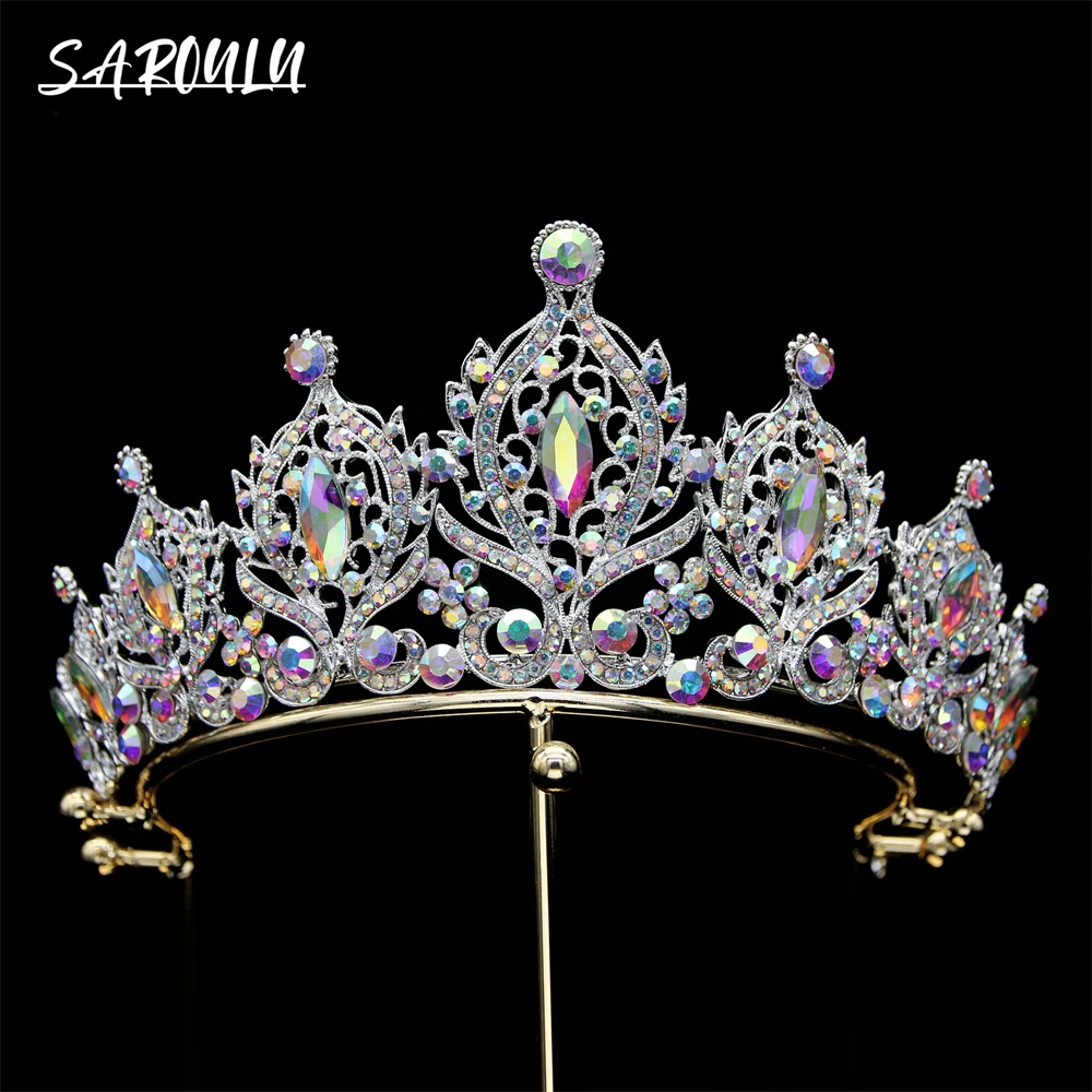 

Bridal Headband Wedding Crowns Bride Tiara and Headdress Women Headpiece Hair Accessories Pageant Head Jewelry