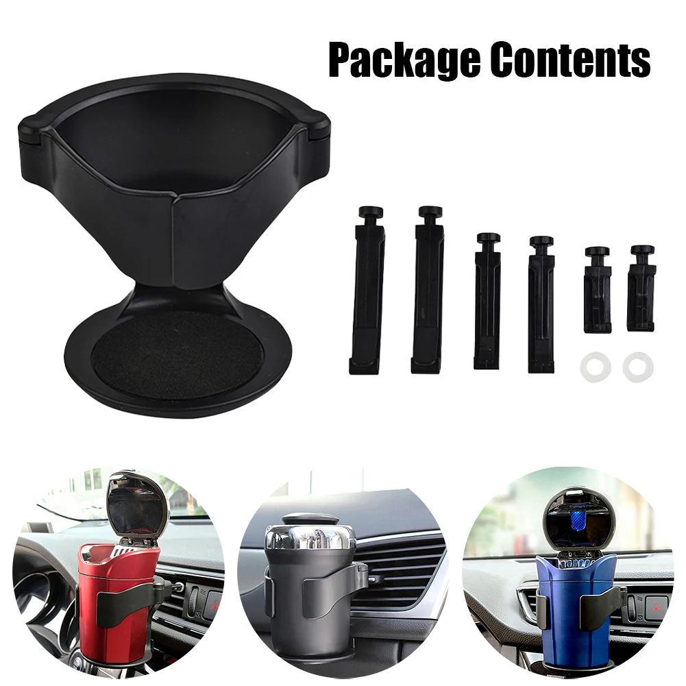 

Car Cup Holde Air Vent Clip-On Mount Water Bottle Stand Tool Auto Truck Interior Organizer Car Accessories 9.6*7.3*8.6cm