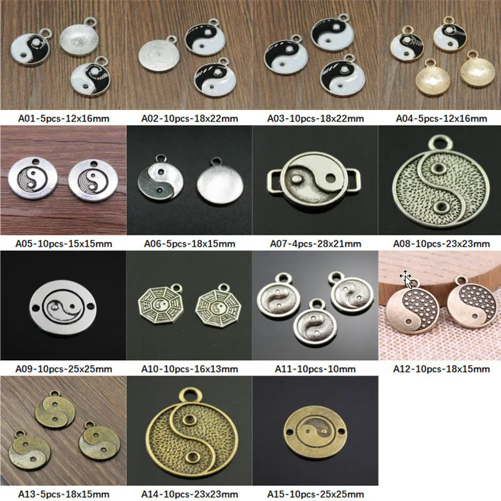 

New Arrival Taoism Charms For Jewelry Making Gifts For Women