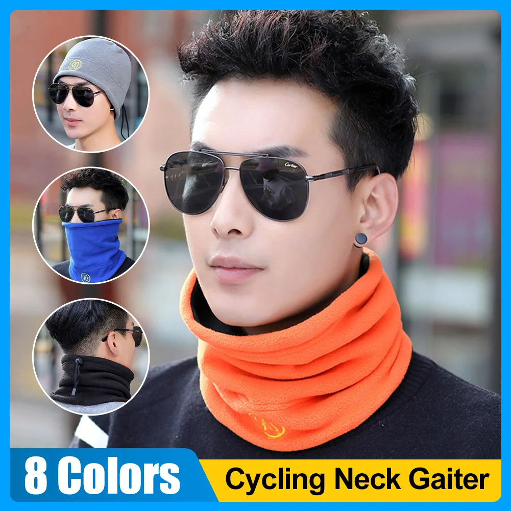 

Fashionable Winter Camping tThickened Wool Warm Scarf Outdoor Skiing Riding Mountaineering Cold Collar For Men And Women