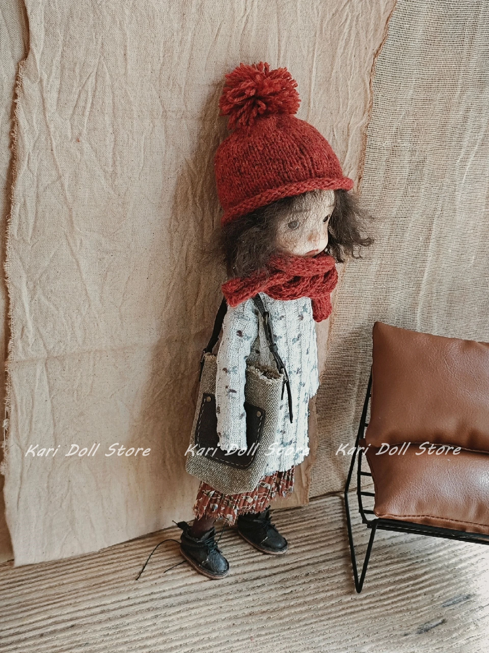 Kari Doll Одежда и юбки 2025 Трикотажная длинная футболка длинные носки для куклы Landazz