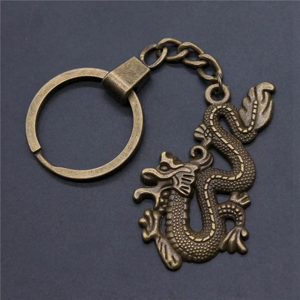 1 шт. детали для ключей с изображением дракона