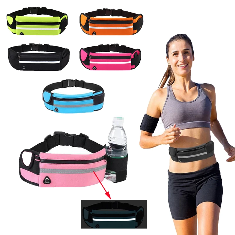 

Профессиональная поясная сумка, водонепроницаемый складной портативный держатель для телефона, спортивный рюкзак из полиэстера для мужчи...