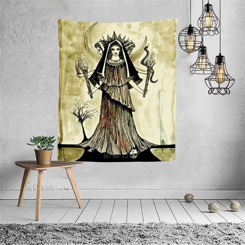 Волшебная Геката Богини с тремя гранями Древняя религия Колдовство Ночь