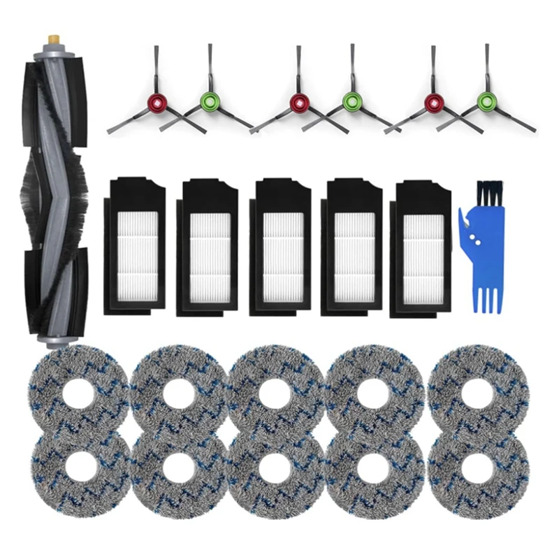

Accessories Plastic Replacement Parts For Ecovacs Deebot X1 Turbo, X1 Omni Vacuum Cleaner, X1E Omni Attachments