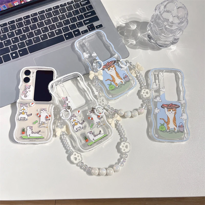 Sunfish сохранение фитнеса в форме кошки с браслетом и цепочкой мягкий гелевый