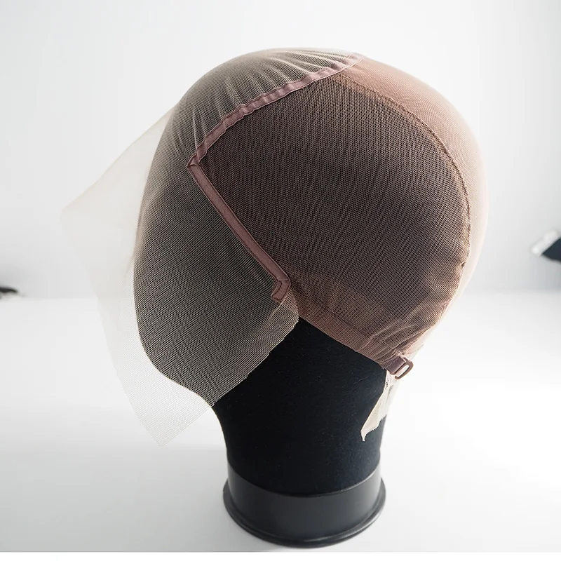 13x6 Закрытие-фронтальная-кружевная-парик-шапочки для изготовления париков