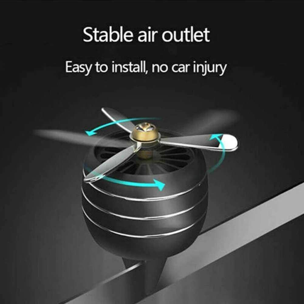 

Air Freshener Car Flavor Clip Flavor Clip Rotating LED Fragrance Car Air Freshener Car Flavor Clip Stylish Brand New