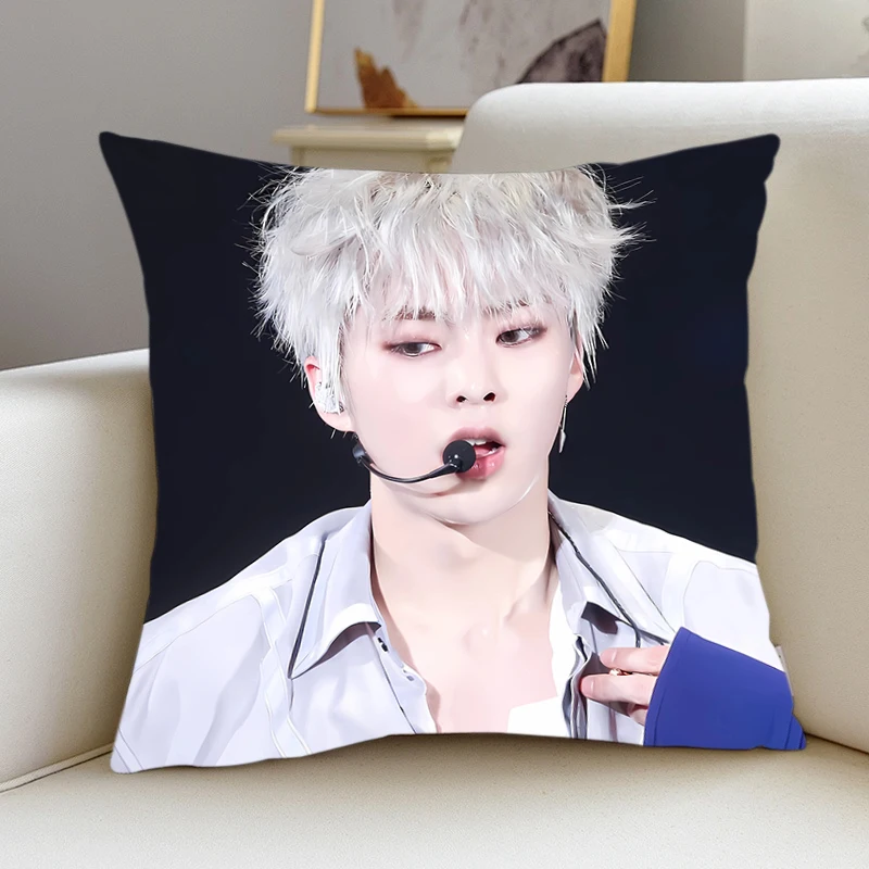 KPOP XIUMIN EXO Квадратная Наволочка-домашний Декор Автомобильный Офис Dackimakura Стиль