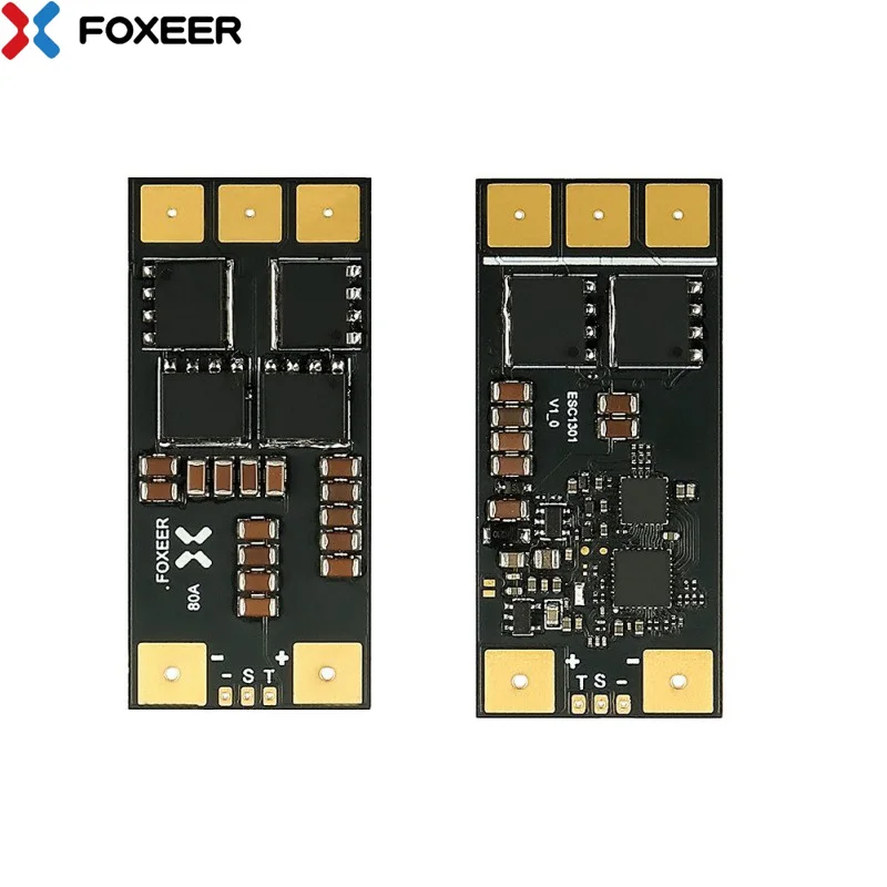 Foxeer Reaper 80A F4 128K BLHELI32 4-8S Single ESC для FPV Freestyle Long Range X-Class MarcoQuad Cinelifter дроны