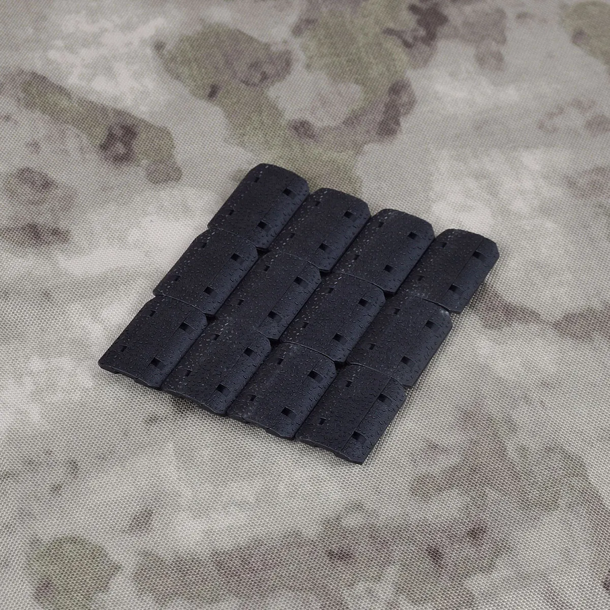 

12 Piece Nylon M-LOK Rail mount Kit Is Suitable for M-LOK Rail mount Installation Soft Rubber Material