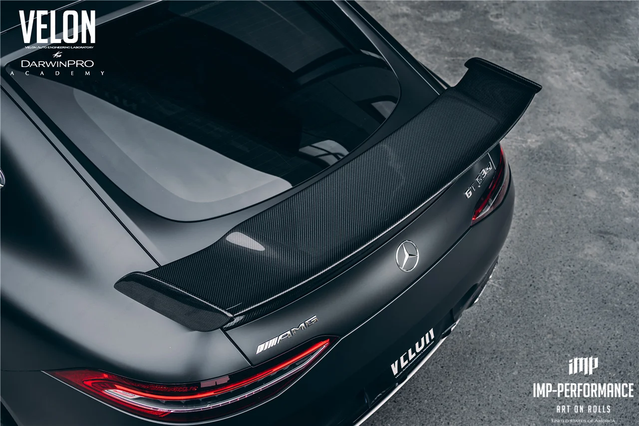 Автомобильные аксессуары частичное углеродное волокно PCF GT Style IMP Wing подходит для