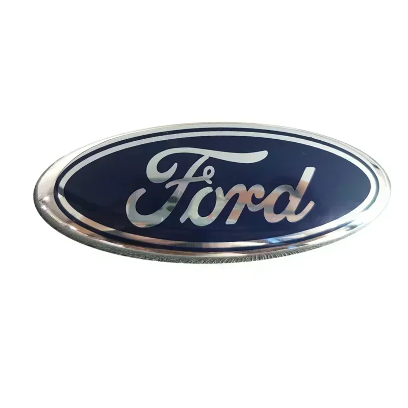 

Логотип автомобиля 14,5X5,8 см для Ford Mondeo Kuga Focus Ranger Transit Ecosport Fiesta Edge VIGNALE RAPTOR Figo, передняя и задняя наклейка со значком