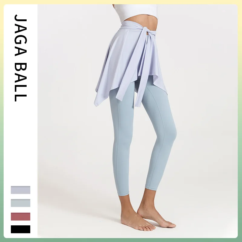 

Autumn and Winter New Yoga Suit Sports Hip Covering Skirt Quick Drying Fitness Running Network Red Yoga Short Skirt for Women