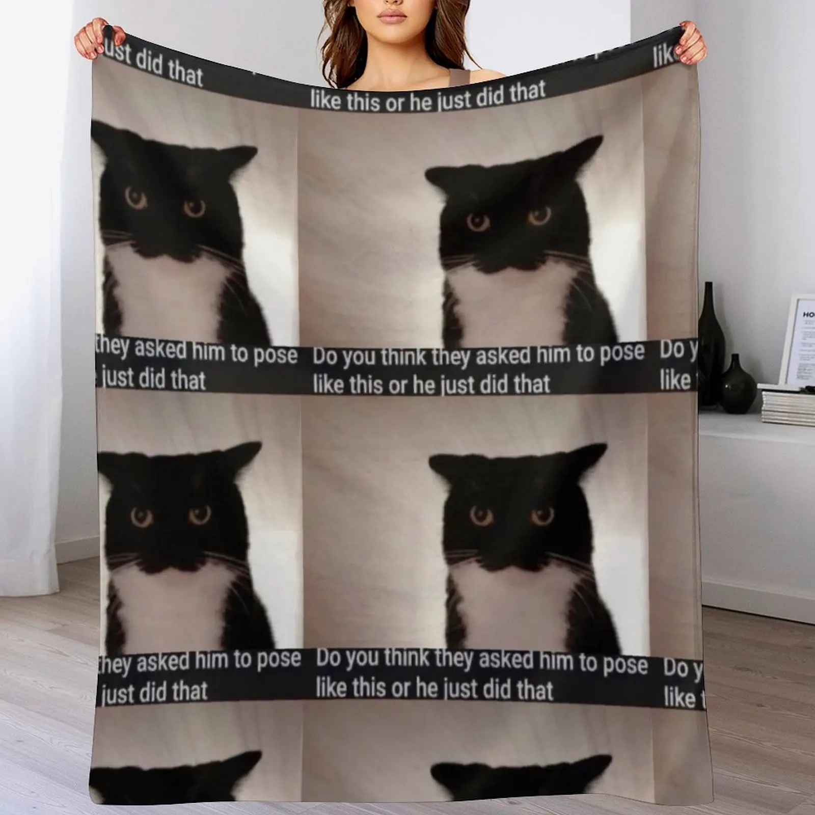 Unico Uni забавный кот который такой уши пледы для младенцев одеяла украшения