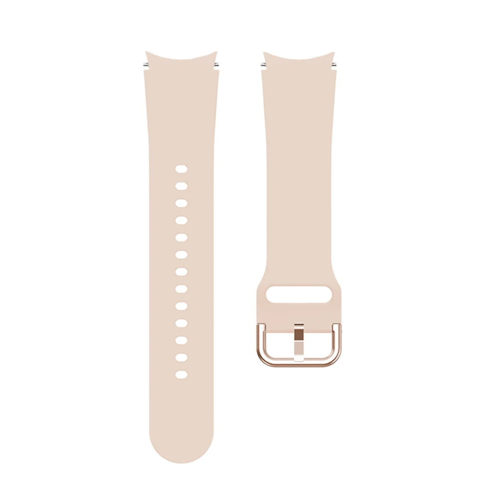 Silicone Strap Compatible with Samsung Galaxy Watch 4 classic 46mm 42mm/Watch4 44mm 40mm Band Replacement Watchbands Bracelet