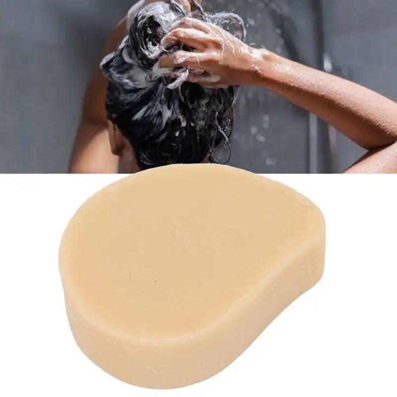 

Ginger Shampoo Soap Remove Oil Secretion Dandruff Smoothing Nourishing Shampoo Bar 60g