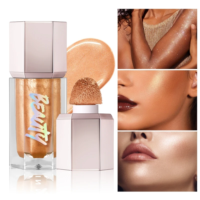 Stick High Gloss Creamy Cheek Beauty Wand Lasting Body Face 