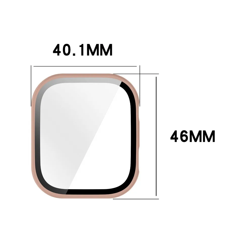 Фото Чехол для ПК + стекло для Xiaomi Redmi Watch 6, защитная пленка для экрана, пленка против царапин, бампер, защитный чехол для Redmi Watch 6, аксессуары №4