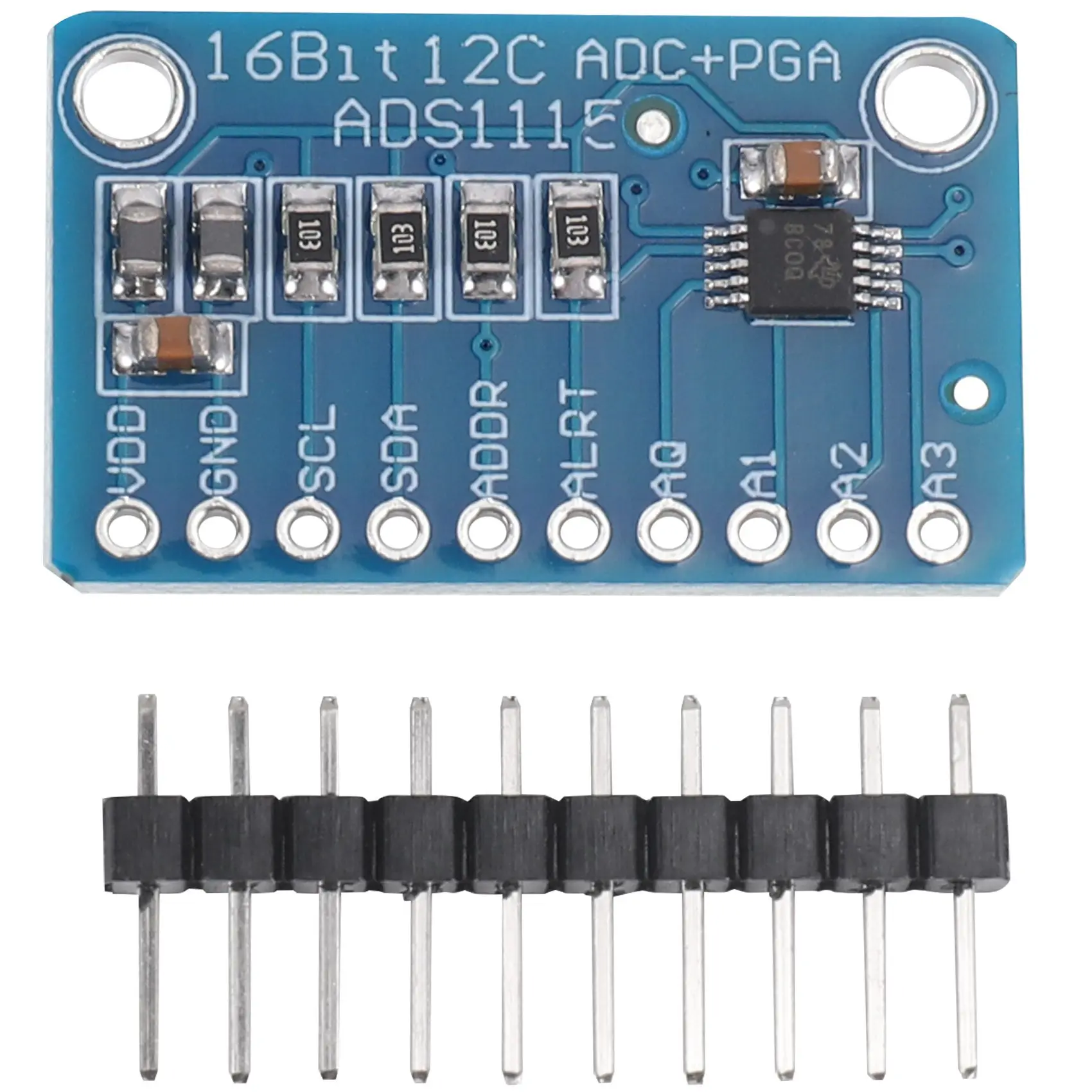 

6 PCS ADS1115 Analog to Digital Converter 16 Bit ADC Module Converter with Programmable Gain Amplifier for Raspberry