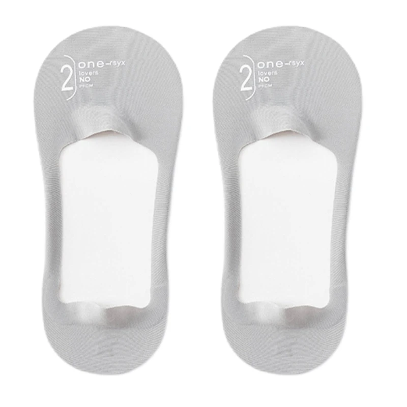 Носки-невидимки женские бесшовные с глубоким вырезом и тонкой подкладкой на