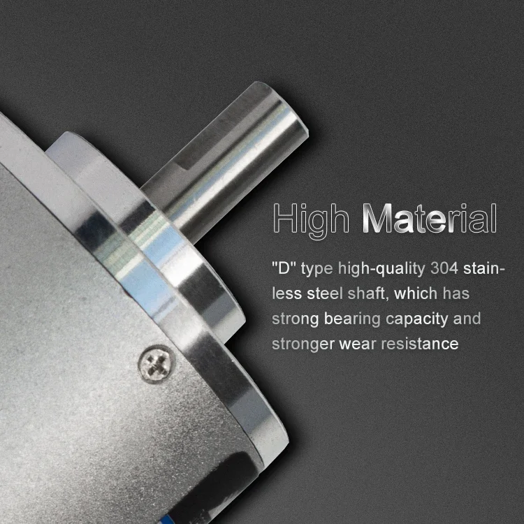 S38 энкодер 100/200/360/400/600/1000P/R DC 5 в-24 в 100P 200P 360P 600P 1000P инкрементный роторный AB 2-фазный 6