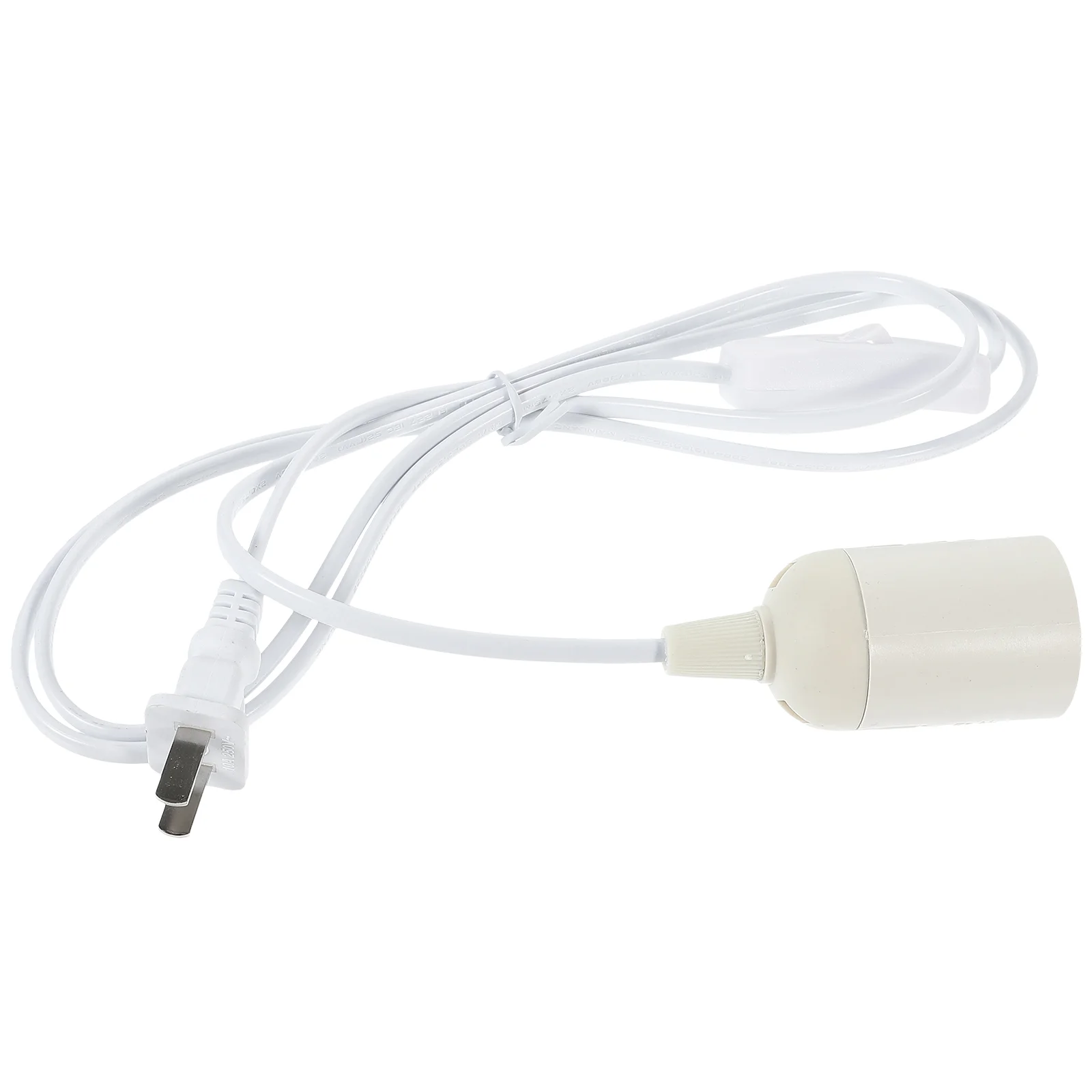 

Light Socket Plastic Cord Chandeliers Pendant Lamp Lights Plug Screw Hanging Accessories