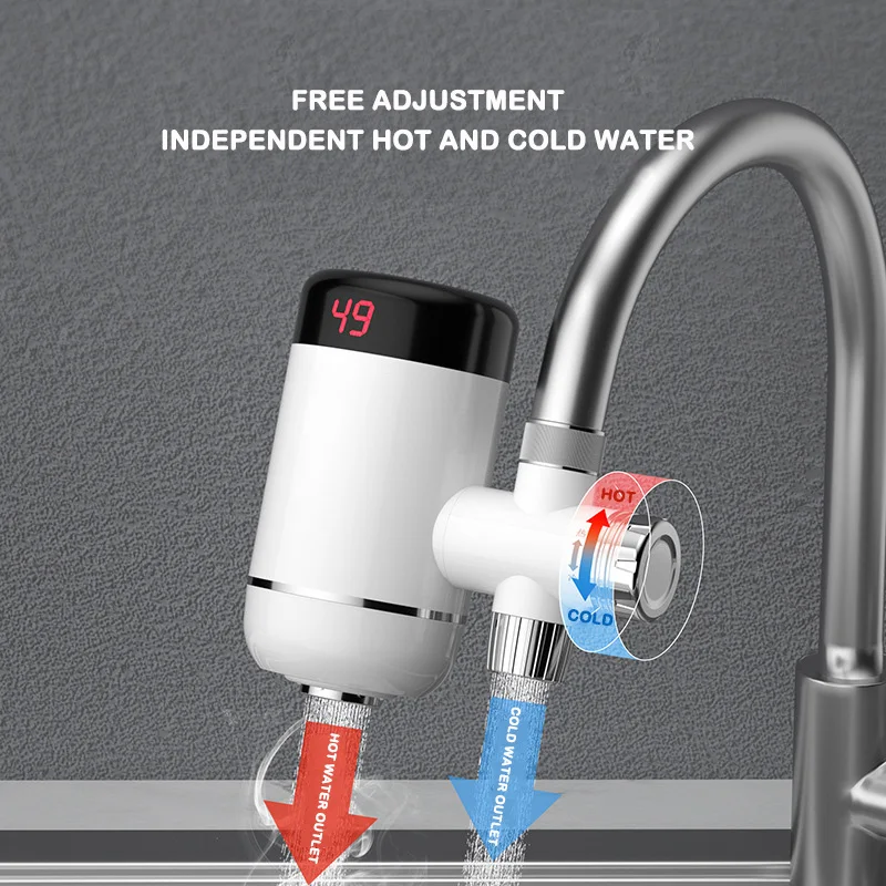 

Household Installation-free Electric Hot Water Faucet That Is Hot and Fast Hot-connected Small Kitchen Treasure Tap Water Heater
