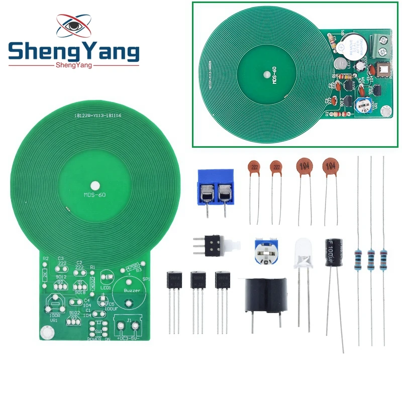 Комплект металлоискателя IS электронный комплект сделай сам 3-5 в постоянного тока