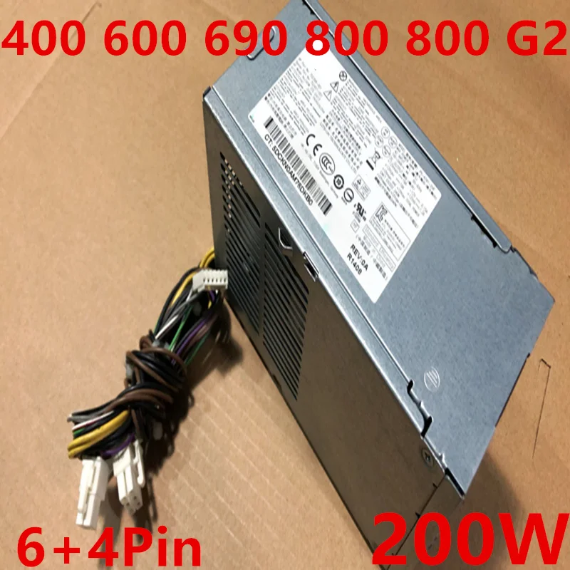 

Новый оригинальный блок питания для HP 400 600 690 800 880 G2 6Pin 200 Вт 901912-003 796419-001 796351-001 796349-001 PS-4201-1HB