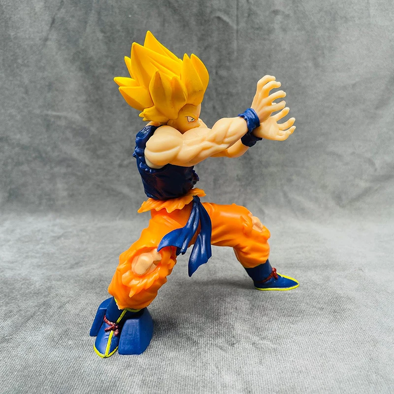 Battle Damage Shockwave Goku Manga Statue Pvc Action Figure Collection Model Toys Doll
