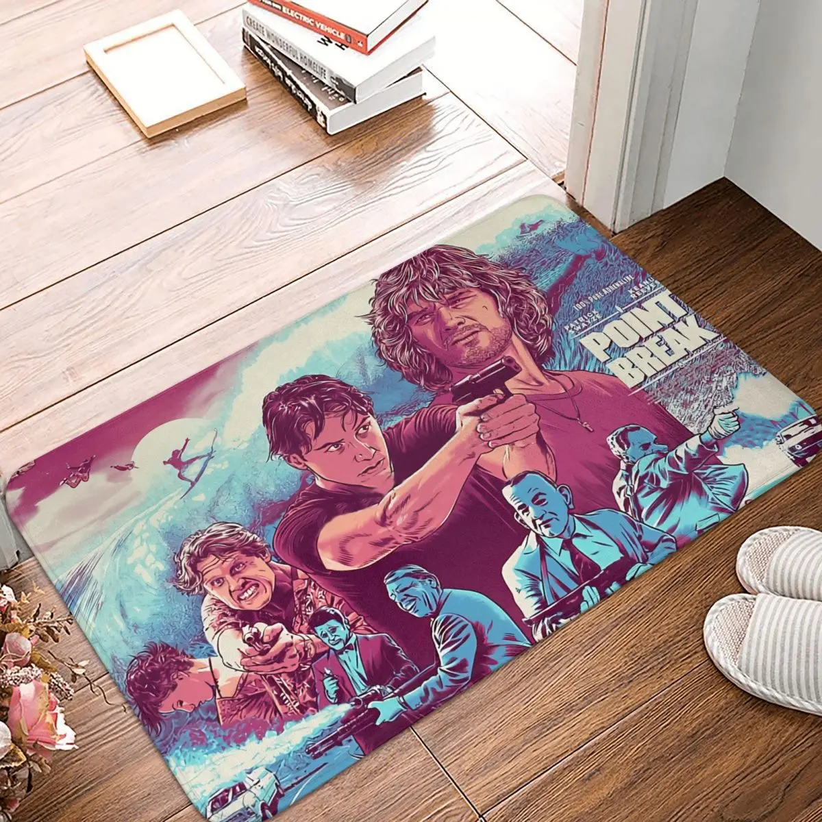 

Bath Mat POINT BREAK Doormat Kitchen Carpet Balcony Rug Home Decoration