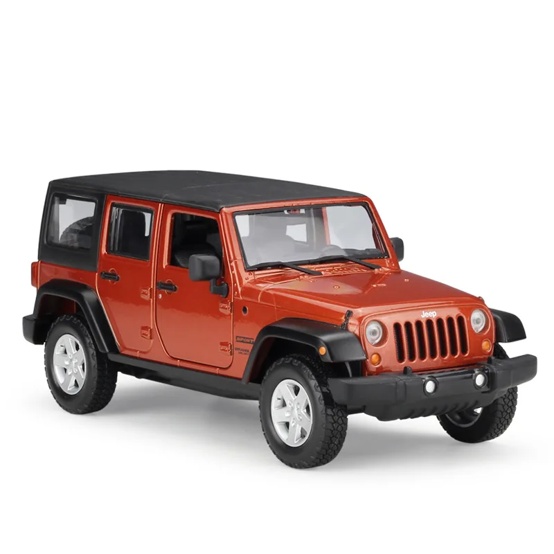 MAISTO строительные игрушки 2015 JEEP WRANGLER литая металлическая модель автомобиля