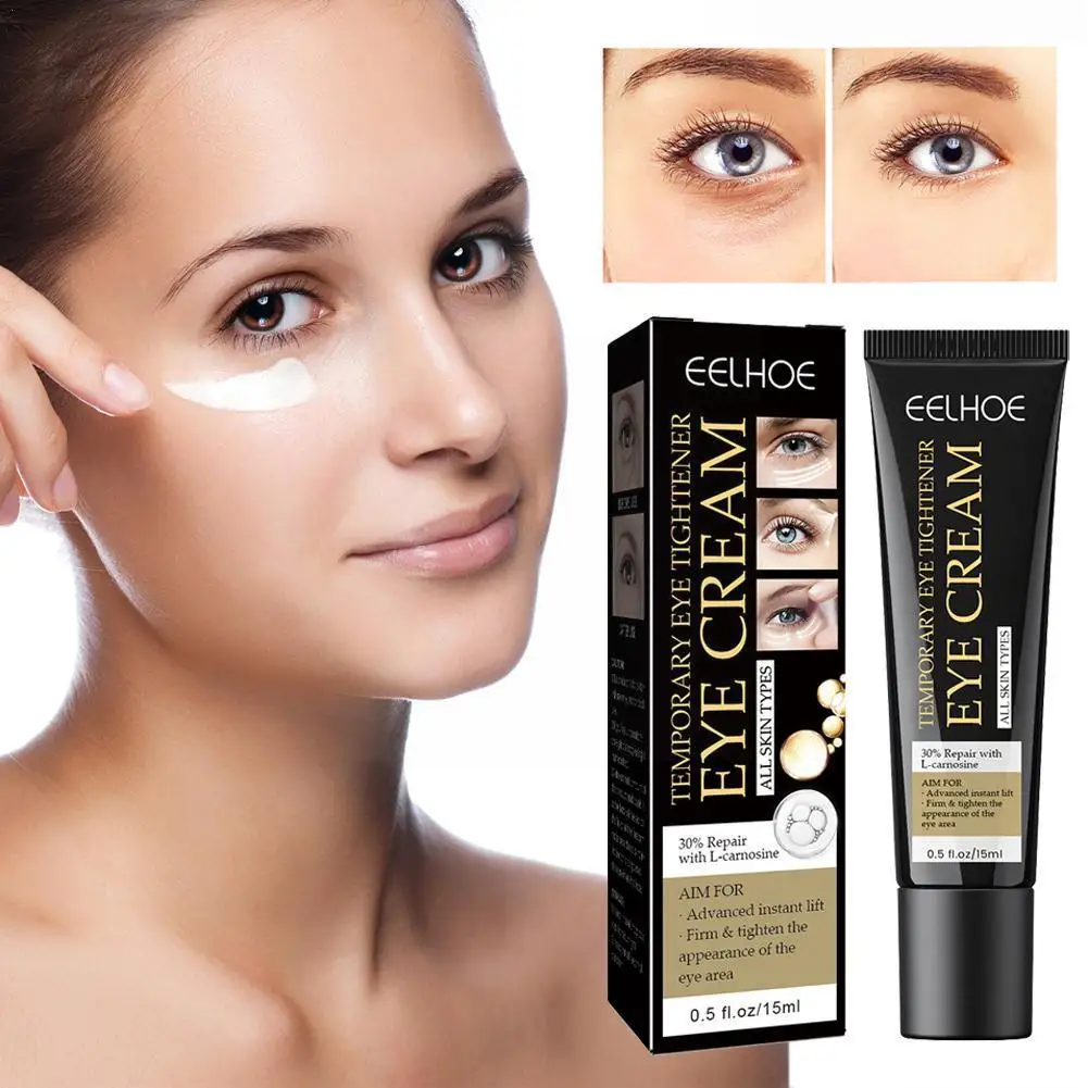

15ml Anti Wrinkle Eye Cream Remove Eye Bags Puffiness Care Smooth Skin Cream Moisturizing Massage Firming Eye Instant Lifti Z2j1