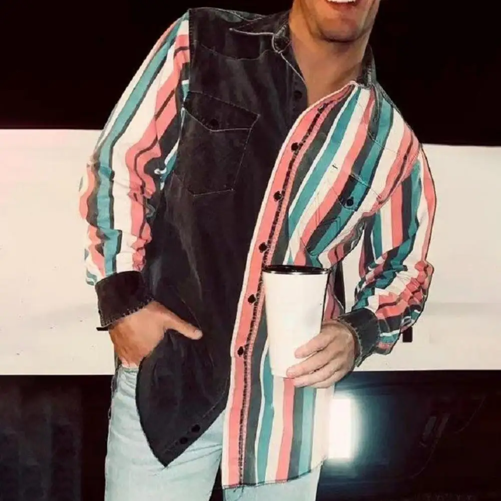 

Мужские ретро-топы, кардиган, неусадочная рубашка, дышащие простые мужские топы