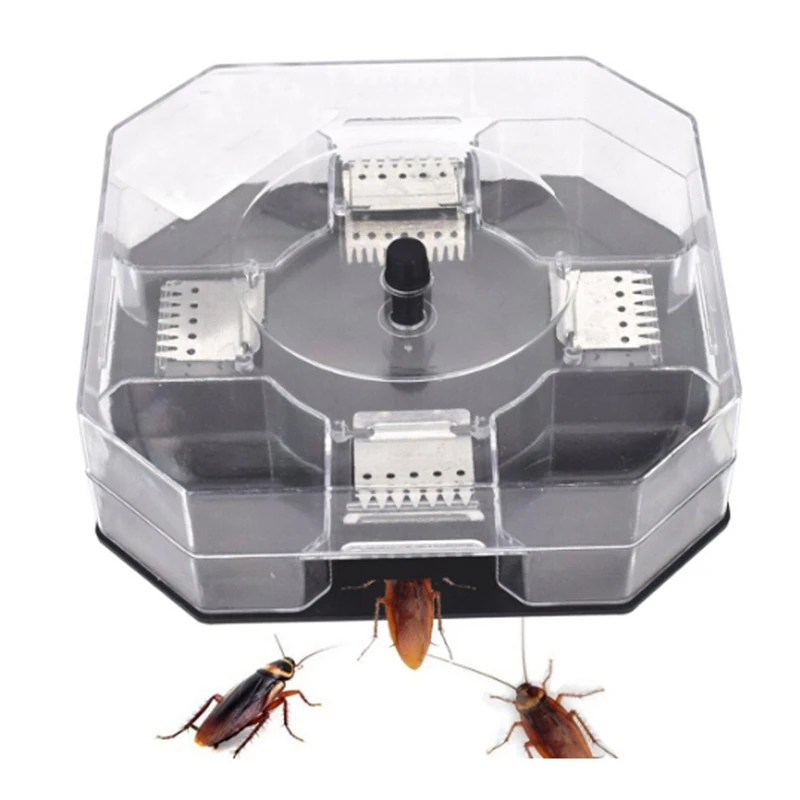 

Ловушка для тараканов 1 комплект, безопасный эффективный отпугиватель тараканов и большого размера, для семьи