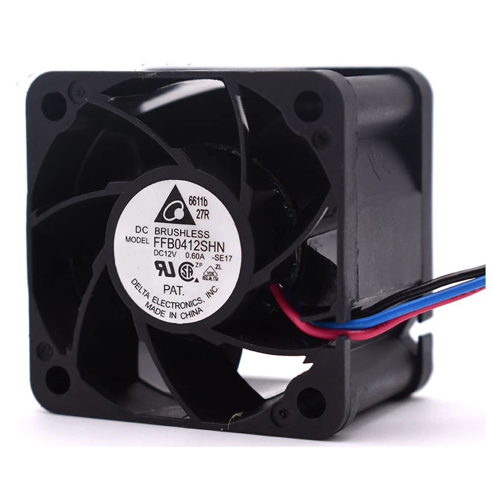 

1PCS FFB0412SHN 4028 4cm 12V 0.60A Micro-Violent Air Flow Fan 40X40X28MM Cooler Fan for ANTMINER AWP8 PSU Cooling Fan