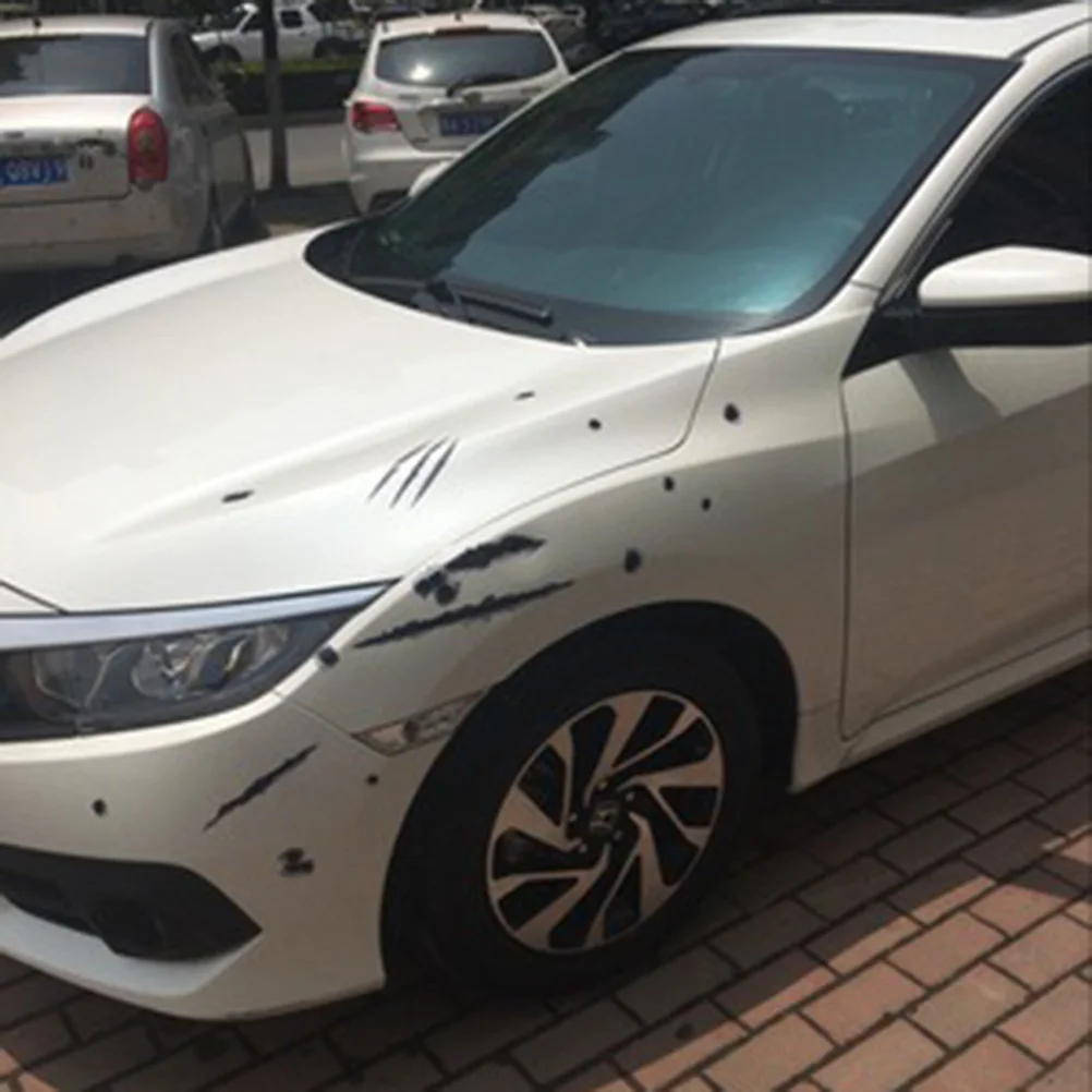 

Car Scratch Sticker Realistic Waterproof Personality Decorative Cover for Car Decor