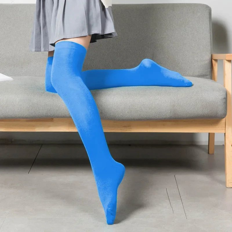 Новые летние гольфы для девочек эластичные высокие чулки 1 пара бархатных