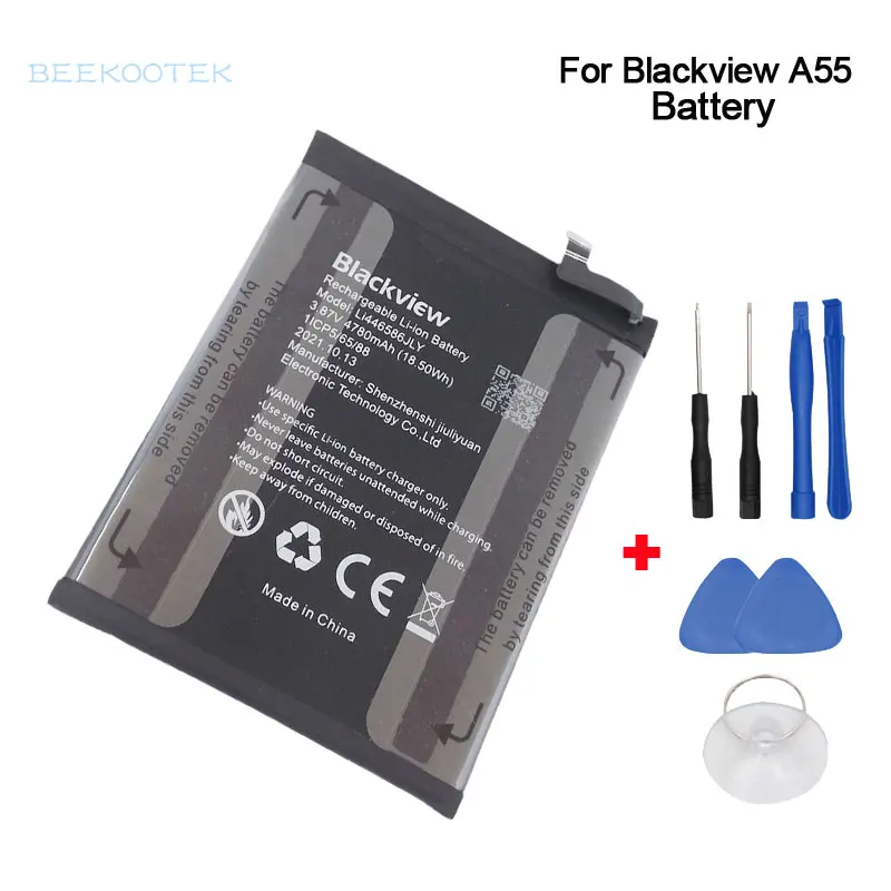 

New Original Blackview A55 Cellphone Battery Inner Built-In Battery Repair Replacement Accessories For Blackview A55 Smart Phone