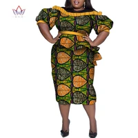 plus size women clothing two piece set lantern sleeve african printed skirt set crop top skirt set bazin riche outfits wy9451